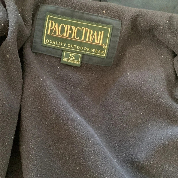 Pacific Trail Teal Vintage Parka men's size small, 29 1/2" length - Picture 6 of 8